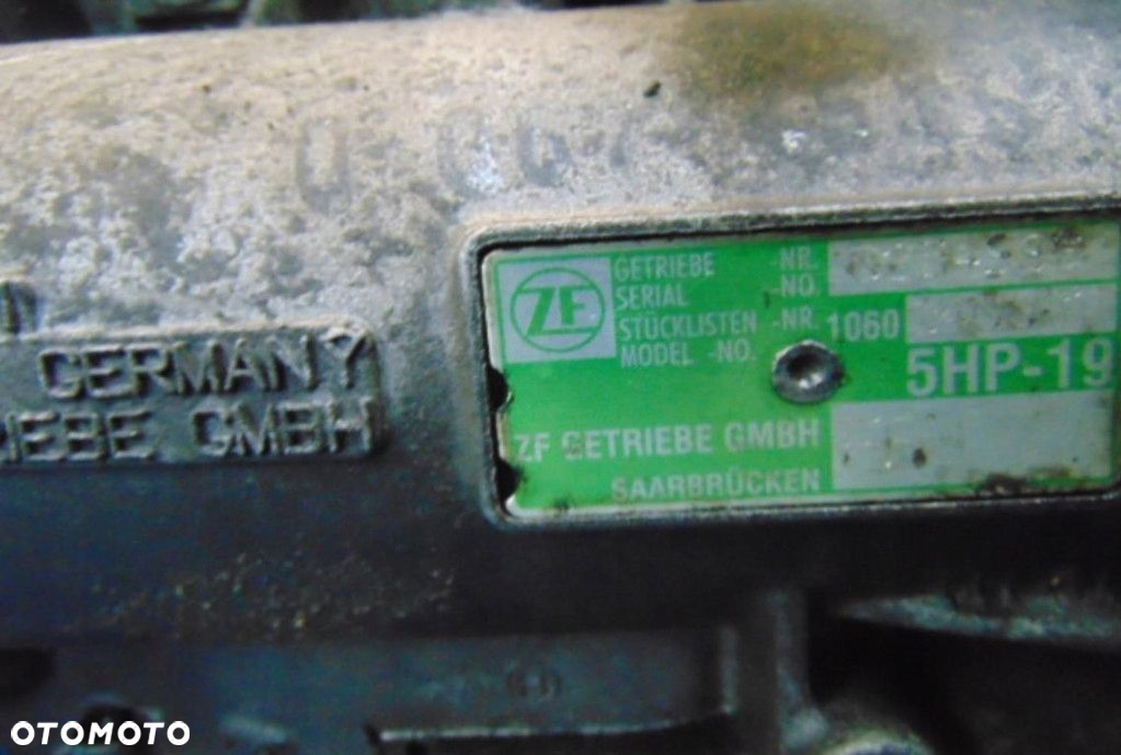 VOLKSWAGEN PASSAT B5 2.5TDI SKRZYNIA BIEGÓW AUTOMAT 1060401 - 7