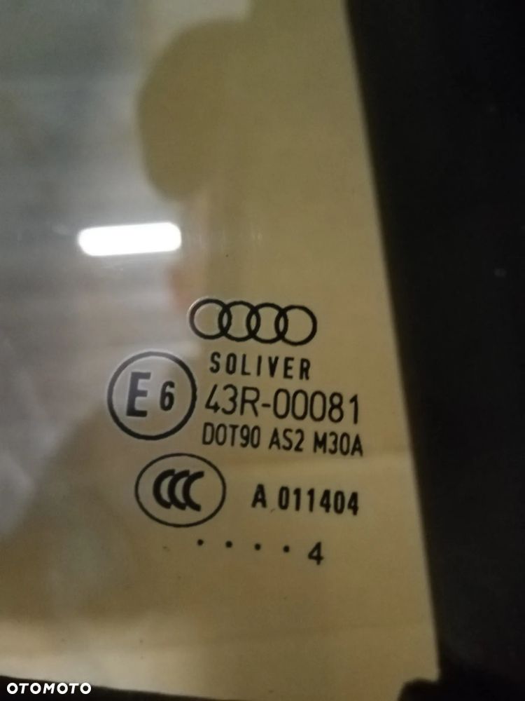 Mechanizm podnośnik szyby ramka prawy tył Audi A6 C6 Sedan - 6