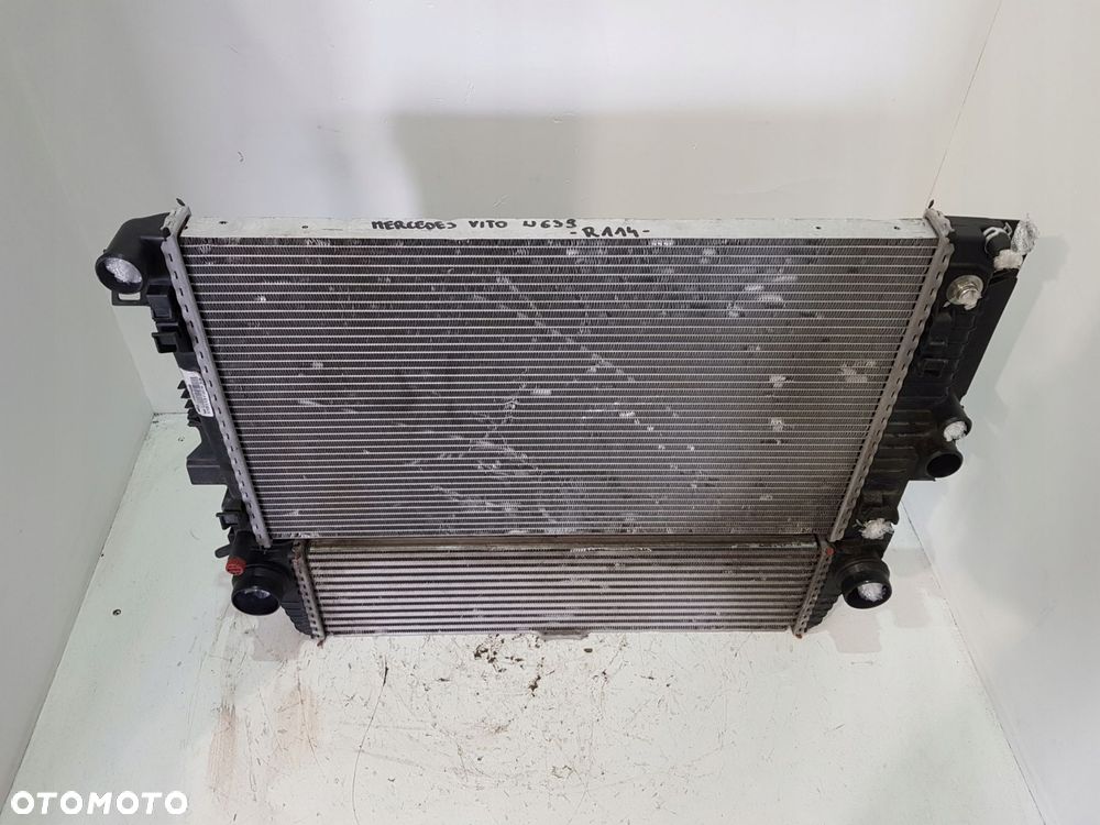 chłodnica wody intercooler a6395011201 mercedes vito w639 - 3