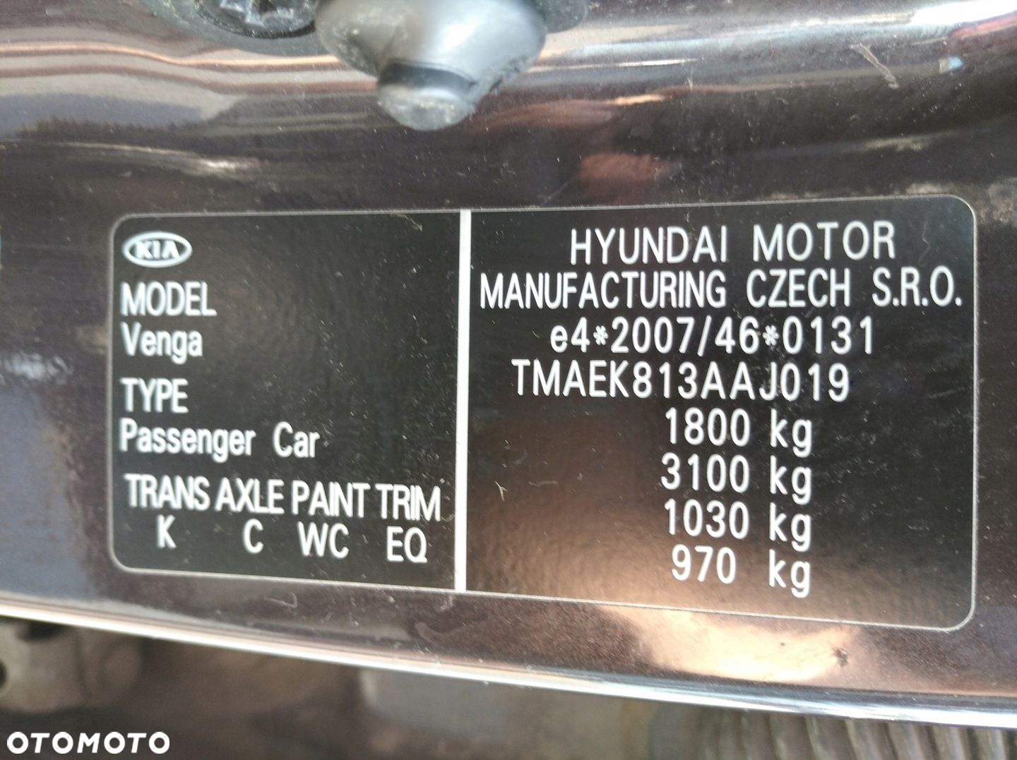 KIA VENGA YN 2009-2019 HYUNDAI IX20 SZYBA CZOŁOWA PRZÓD PRZEDNIA - 9