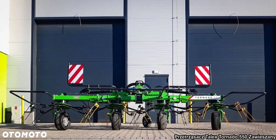 *PROMOCJA* Przetrząsacz TALEX Kowalski Jarmet TORNADO 4 wirnikowy 5,3m 5,2m 5m P - 4