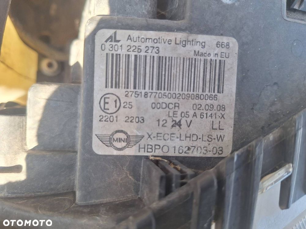 KOMPLETNY PRZÓD MASKA ZDERZAK LAMPA BŁOTNIK MINI CLUBMAN R55 A88/8 - 9