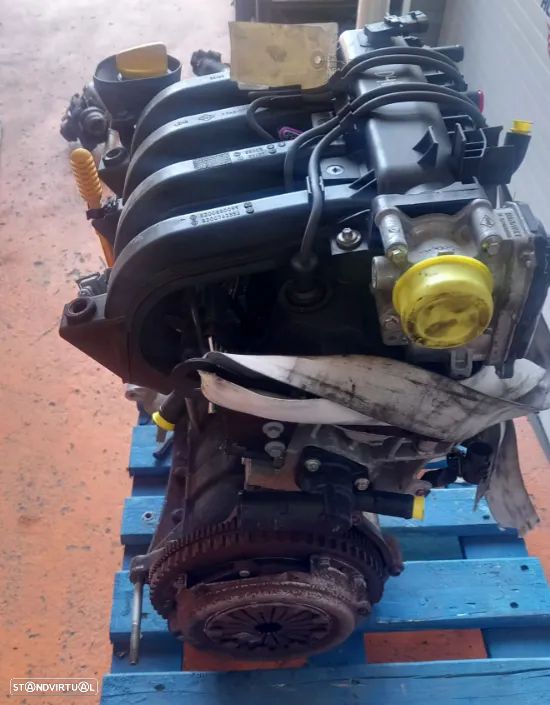 Motor Dacia Sandero/ Logan 1.2i Ref: D4F732 - 4