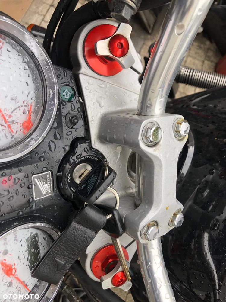 Honda Hornet 600 wydech pług nadkole daszek regulacja amortyzator WP - 7