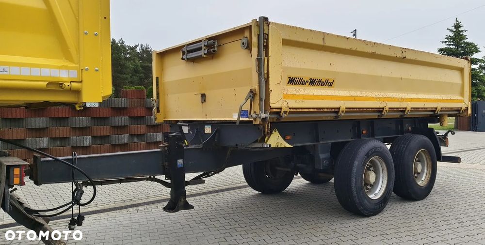 Miller Tandem R180 | Wywrotka 3-stronna | Pneumatyczne zawieszenie  | Bordmatik | 2013 | Oś podnoszona - 2
