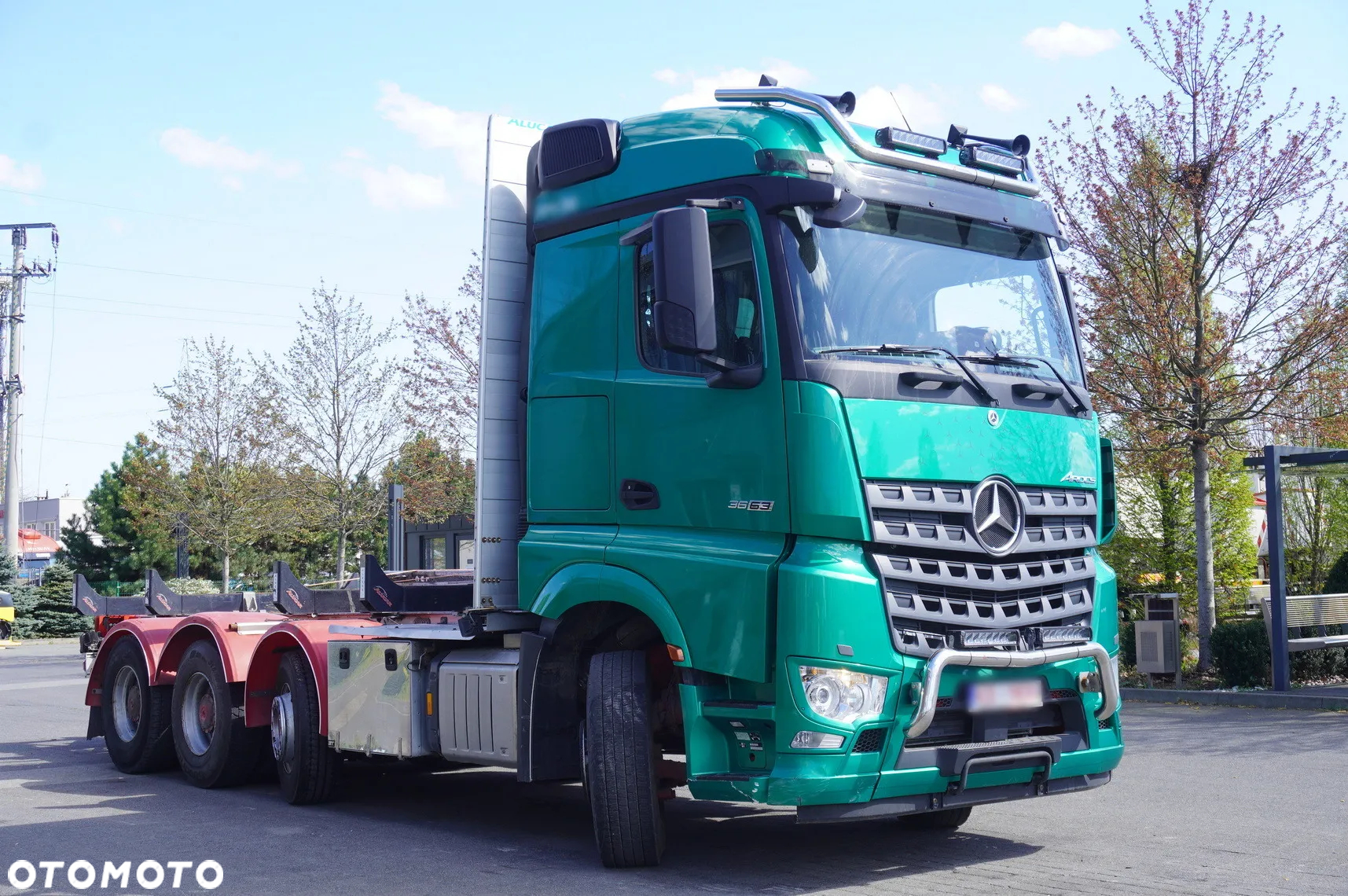 Mercedes-Benz Arocs 3563 8×4 / 630 KM / oś skrętna / Zabudowa z kłonicami - 11