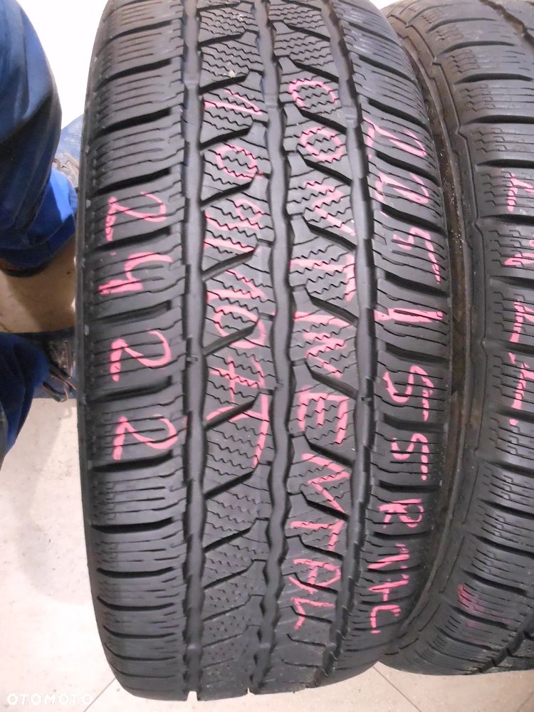opony 225/55r17c continental van contact winter 7mm zima para - 2