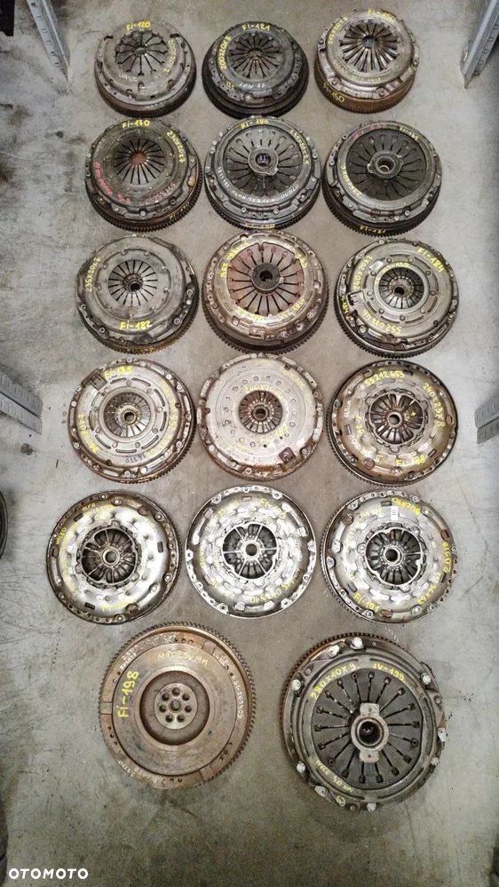 FIAT ALFA ROMEO LANCIA / DIESEL / BENZYNA SPRZĘGŁO KOŁO ZAMACHOWE TARCZA DOCISK DWUMAS - 8