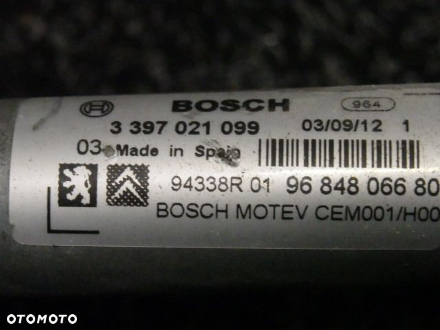 PEUGEOT 308 308 SW MECHANIZM WYCIERACZEK PRZÓD  3397021099  RAF-AUTO CZĘŚCI - 4
