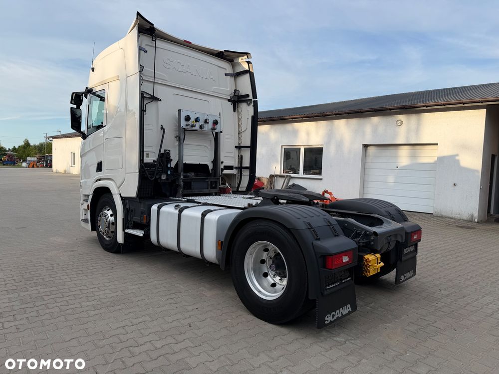 Scania R450 / cała na poduszkach / klimatyzacja postojowa / z Niemiec / Hydraulika / ADR / FULL LED / Alufelgi - 6
