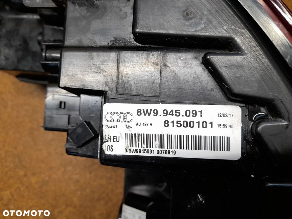 AUDI A4 B9 8W KOMBI 2015-2019r LAMPA LEWA TYLNA LEWY TYŁ 8W9945091 - 8