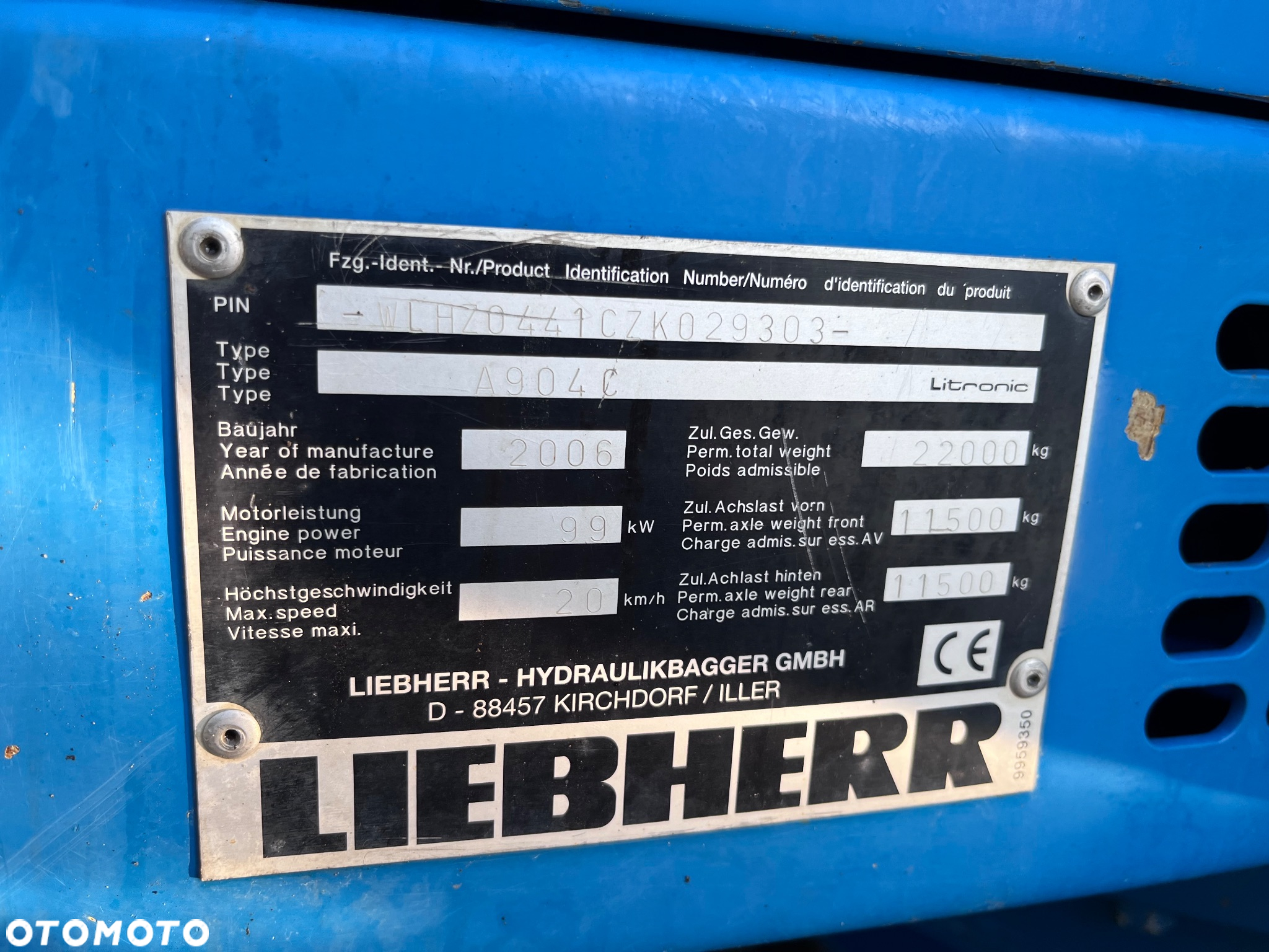 Liebherr A904C Litronic - 20
