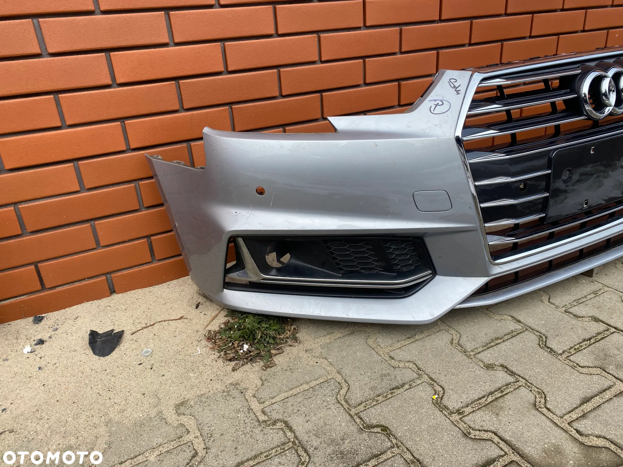 ZDERZAK AUDI A4 2015- S LINE - 4