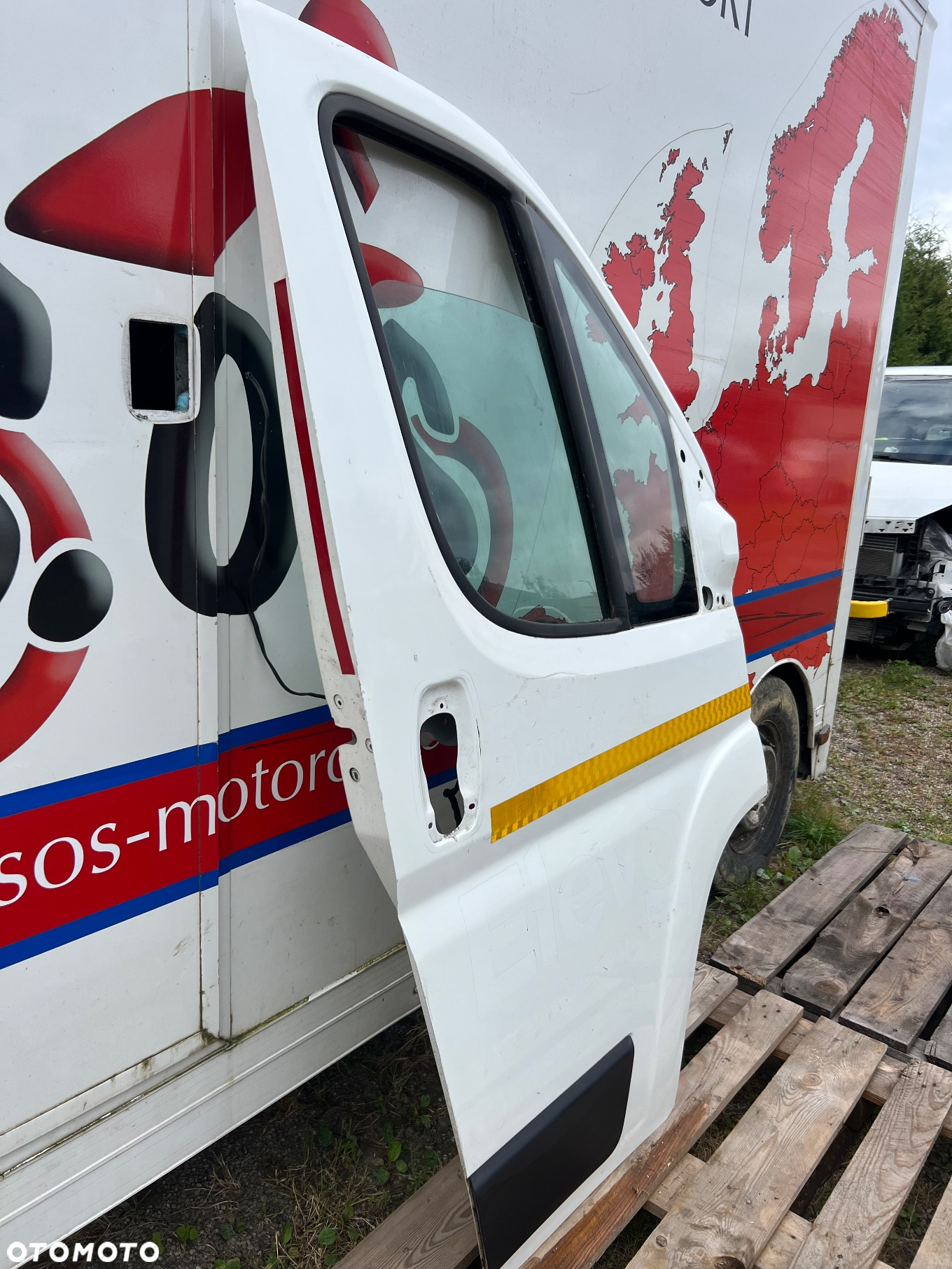 Fiat Ducato Jumper Boxer drzwi prawy przód 19r. - 2