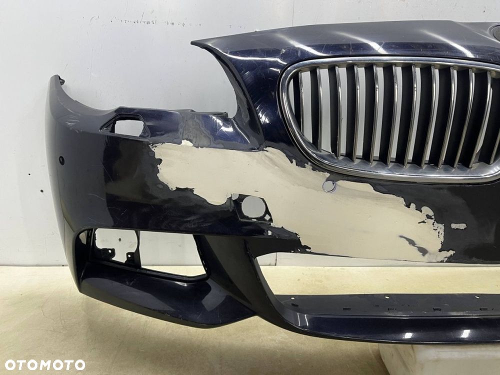 Zderzak przedni BMW 5 F10 F11 M-Pakiet Mpakiet 10-14r. przedlift przód 4XPDC spryski 7905289 - 5