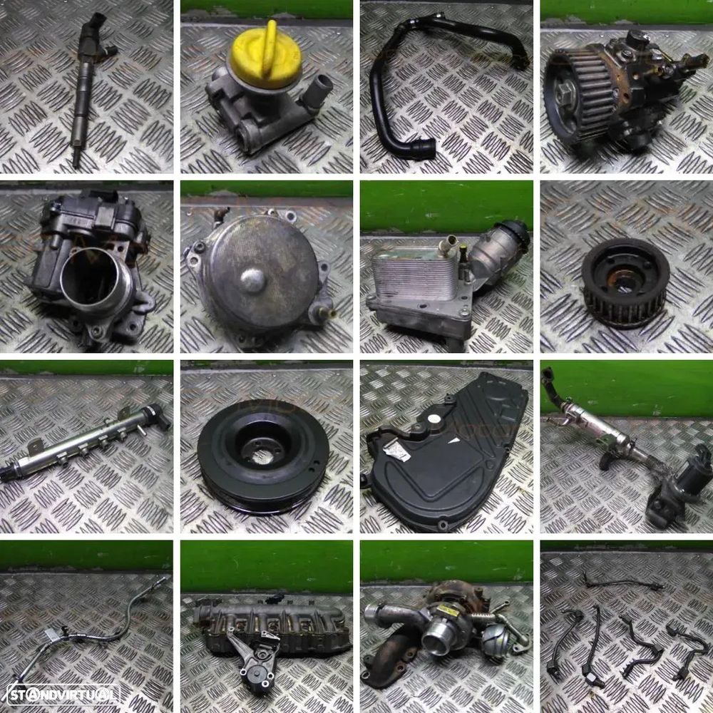 Reparação de Motor Opel ASTRA H 1.9 CDTi Z19DTH - 1