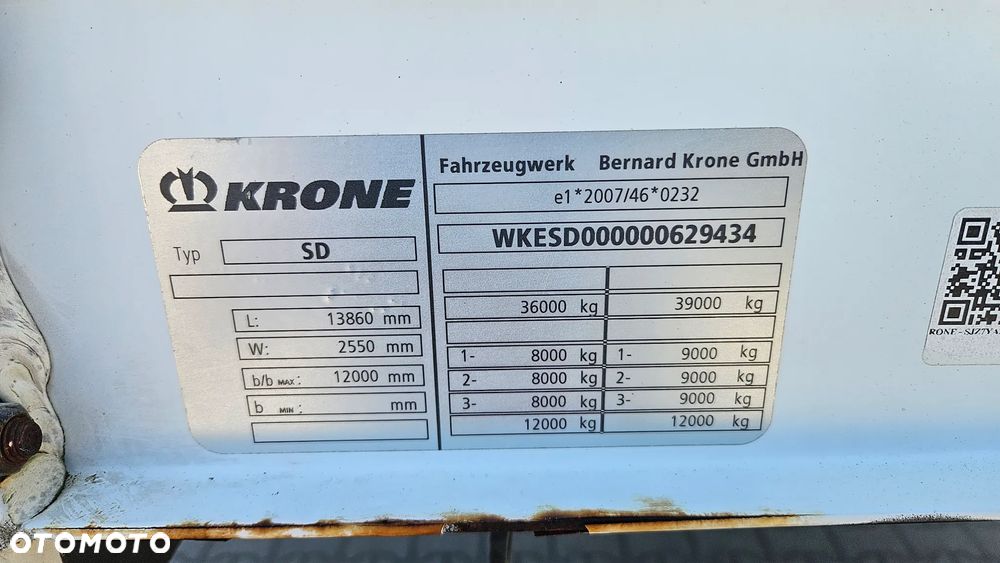 Krone standard kosz na EP  alu felgi plandeka po wymianie - 2