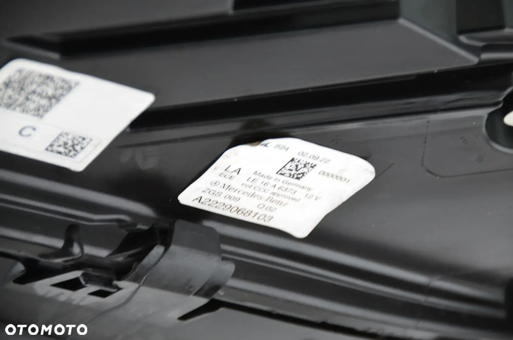 MERCEDES W222 FACELIFT FULL LED MULTIBEAM A2229068103 Lewy Przedni Oryginał - 8