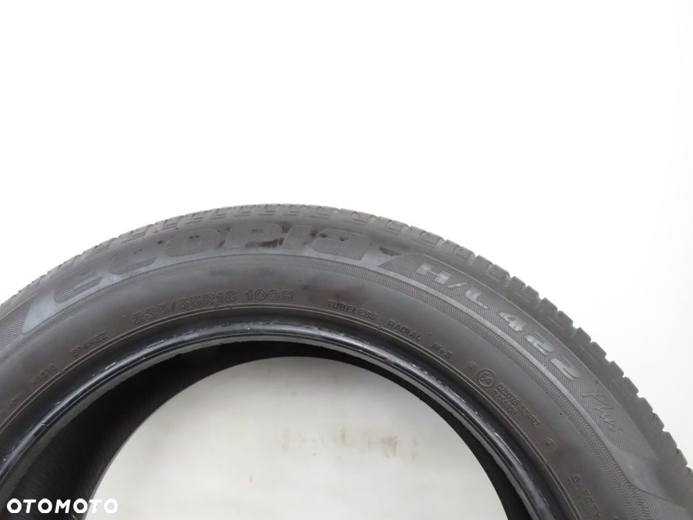 2X 235/55R18 OPONY LETNIE UŻYWANE Bridgestone Ecopia H/L 422 Plis 100H - 3
