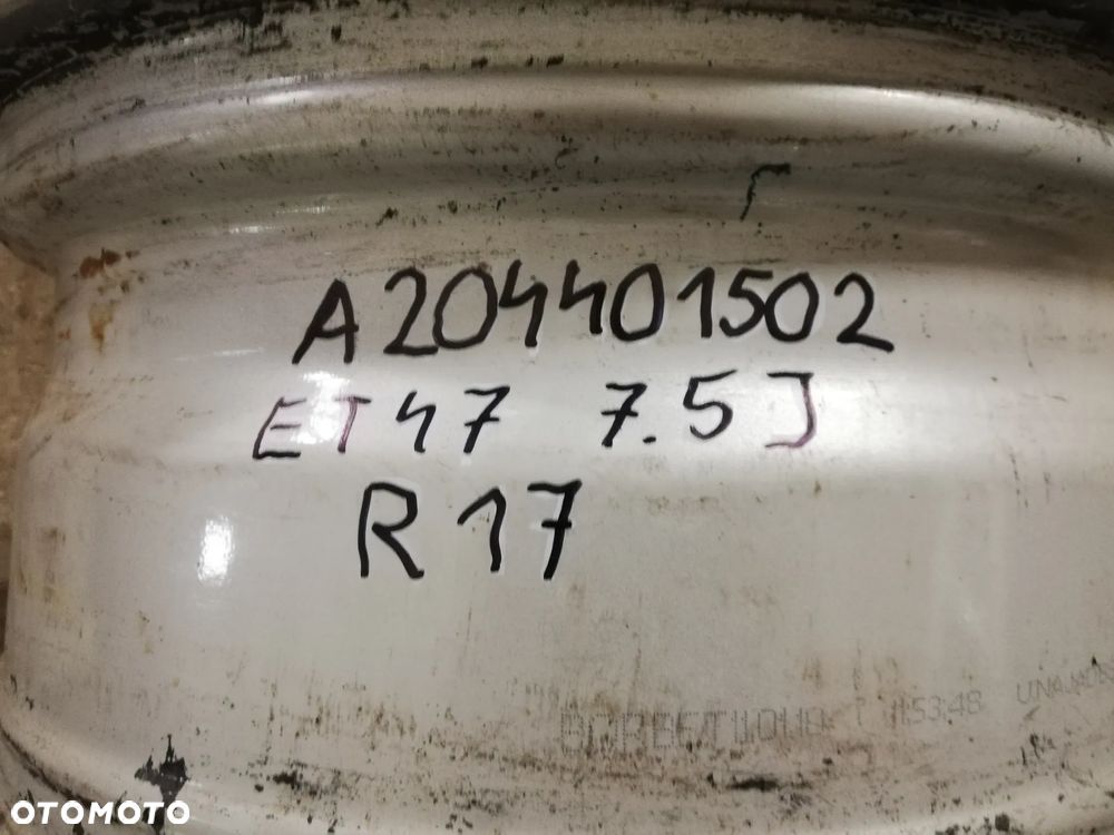 FELGA MERCEDES A204 AMG C KLASA 5x112 8,5x17 ET58 A2044014602 - 5