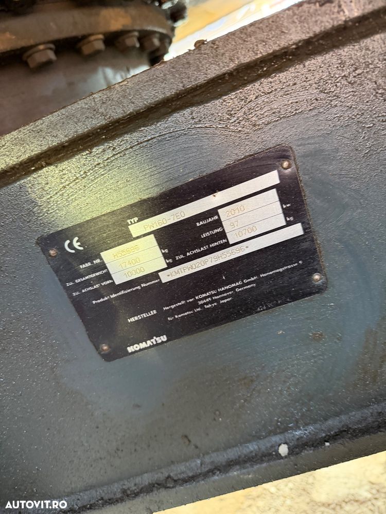 Komatsu PW 160-7 - 17