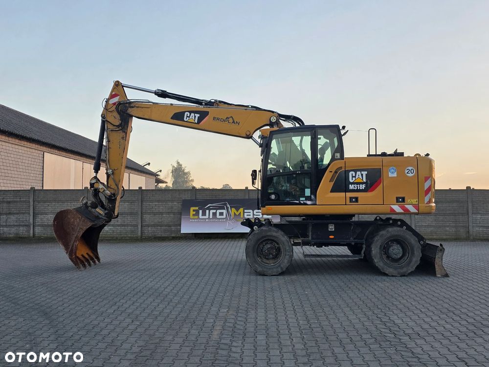 Caterpillar M318F, 2019 ROK, 6200 MTH, OIL QUICK - 2
