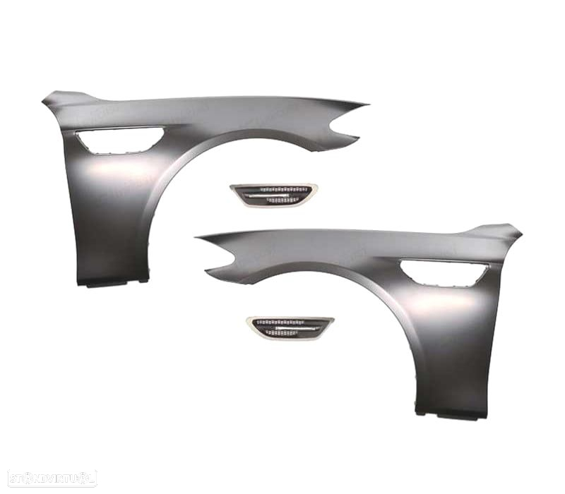 PACK GUARDA LAMAS BMW SERIE 5 F10 F11 10-17 LOOK M5 - 2
