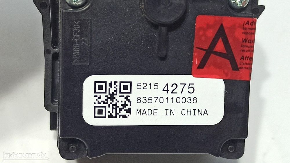 COMANDO DO LIMPA-VIDROS OPEL MOKKA X DESIGN LINE START/STOP - 4