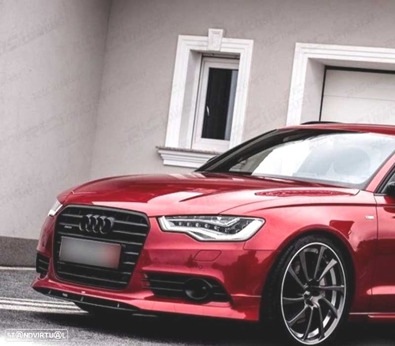 SPOILER LIP FRONTAL AUDI A6 C7 4G SEDAN AVANT 11-14 - 3