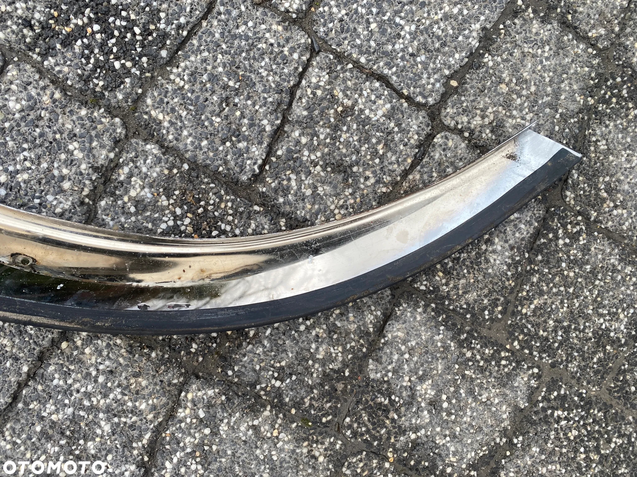 NADKOLE CHROM LEWE PRAWE TYŁ PRZÓD CHROM MERCEDES W107 R107 C107 SLC - 38
