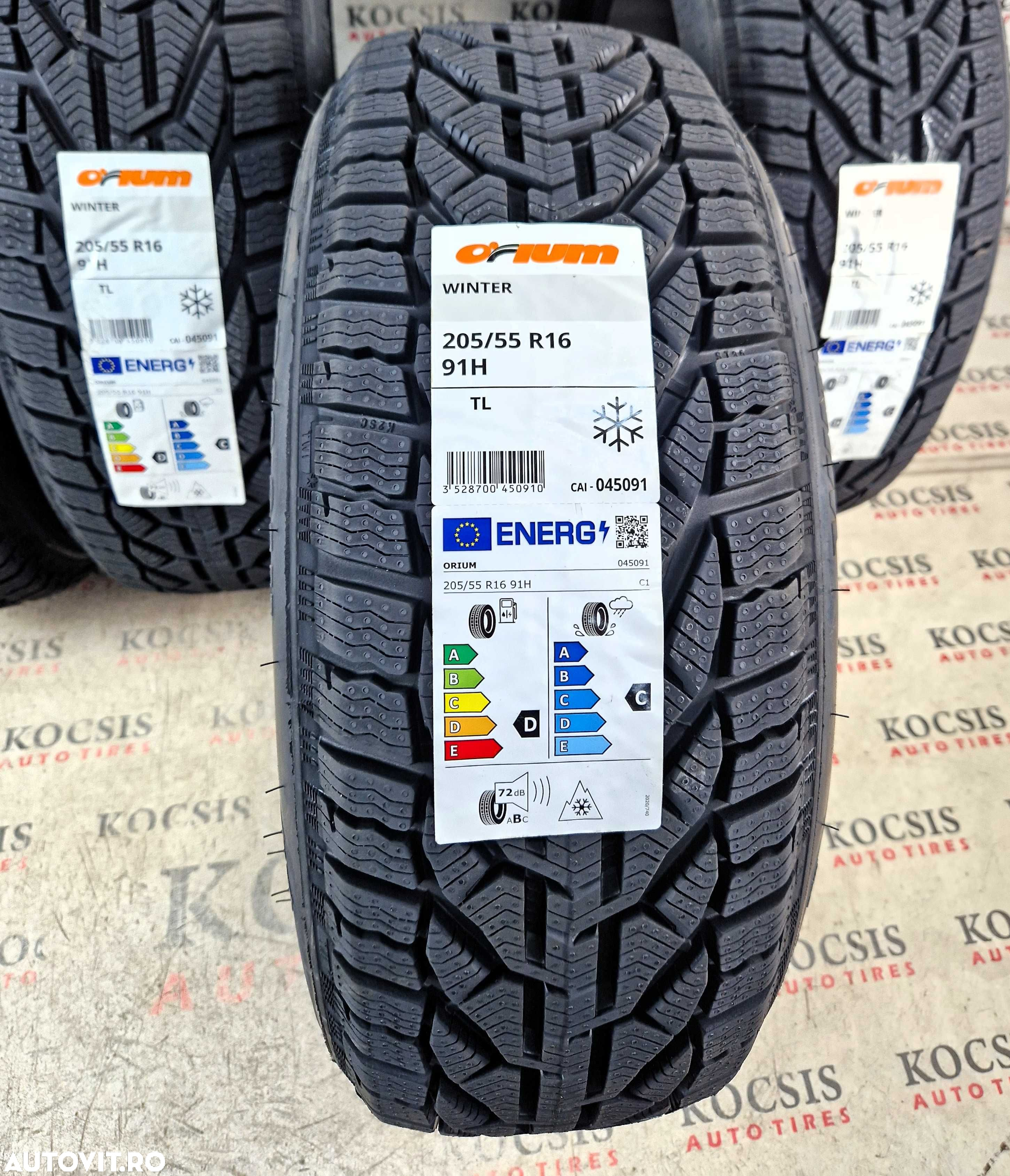 Anvelope noi iarna m+s 205 55 16 Orium ( by Michelin ) - 2