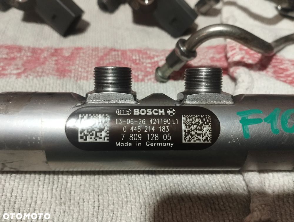 UKŁAD WTRYSKOWY PALIWOWY 8576298 0445010517 BMW F10 2.0D N47D20C - 5