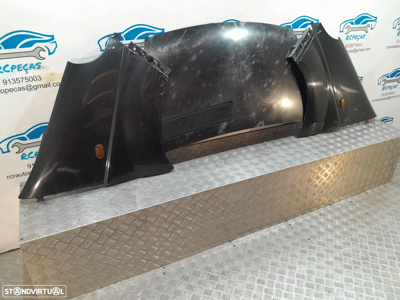FRENTE COMPLETA OPEL VIVARO A X83 FACELIFT CAPOT PARACHOQUES GUARDA-LAMAS OTICAS RADIADOR VENTILADOR FRENTE FIBRA REFORÇO - 16