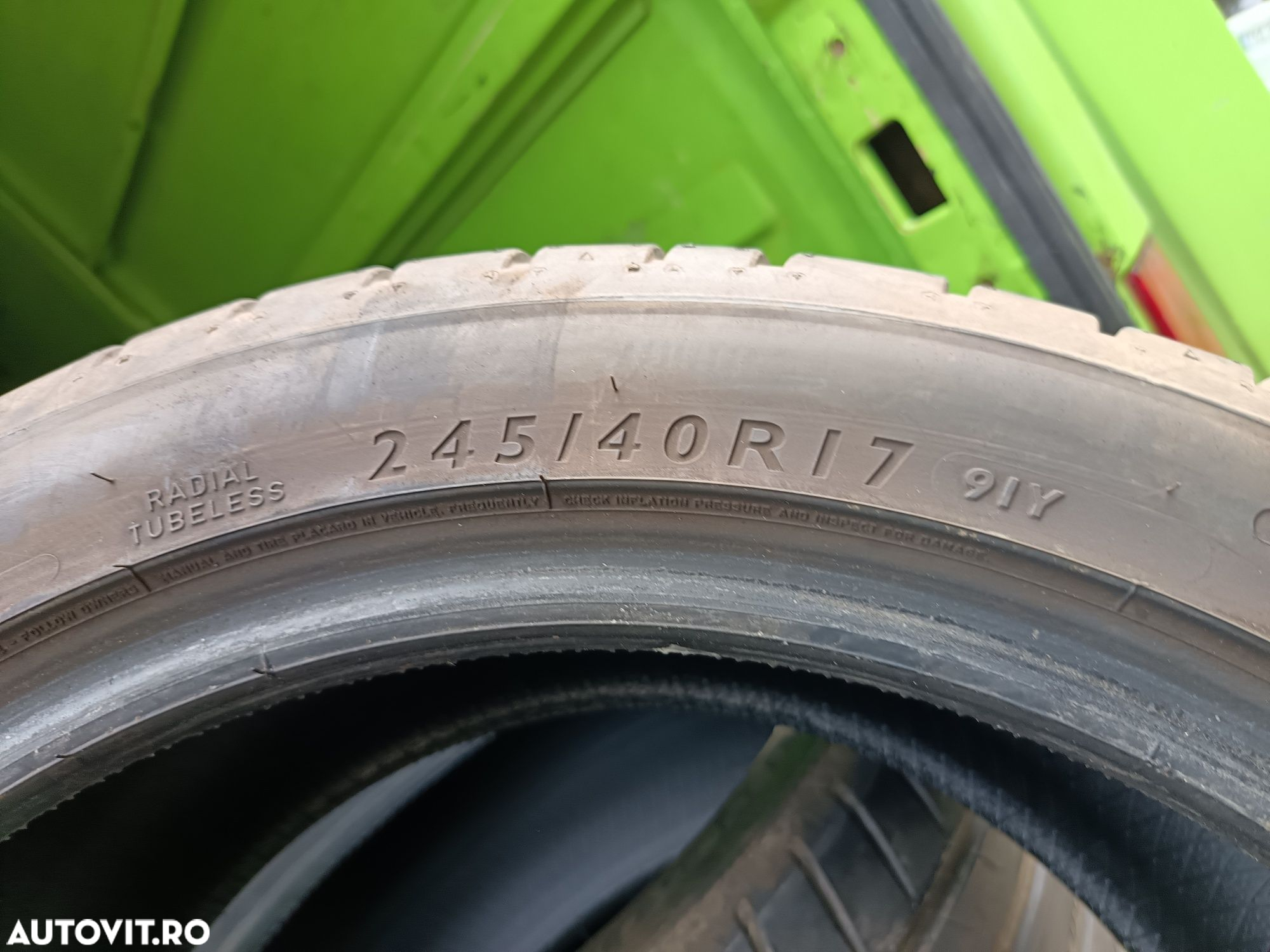 Anvelope vara 245 40 17 Dunlop 2015 5mm - 5