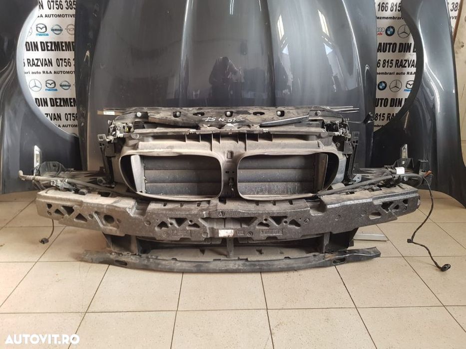 Trager Calandru Fata Radiator Armatura GMW Complet BMW F10 F11 Motor N57 - 2