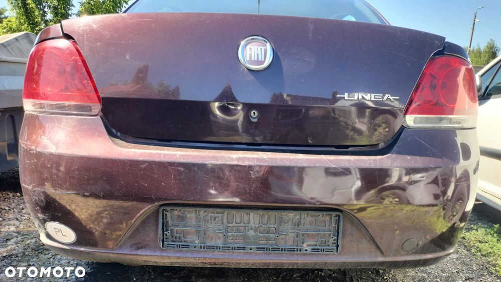 FIAT LINEA 1.4 8v 80KM 590/A KLAPA BAGAŻNIKA ZDERZAK DRZWI PRZÓD TYŁ MASKA BŁOTNIK LAMPA PAS PRZEDNI SZYBA LUSTERKO SILNIK SKRZYNIA CAŁY NA CZĘŚCI - 1