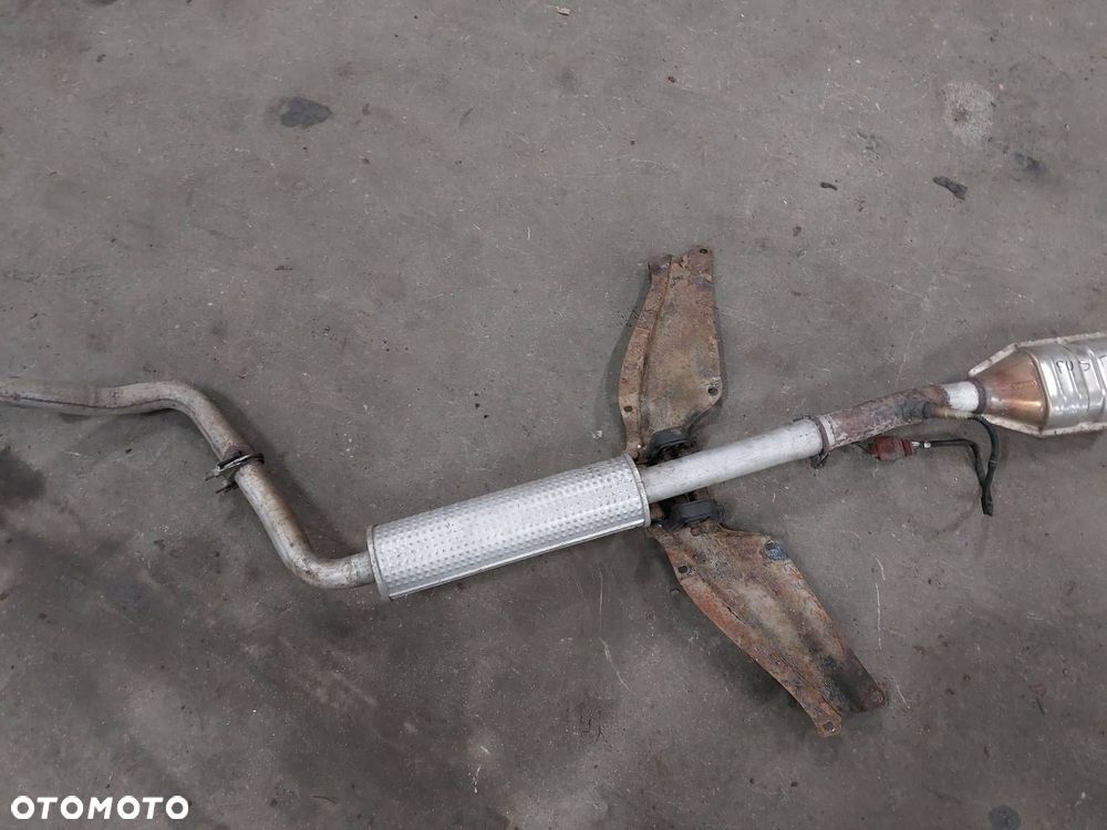 TŁUMIK WYDECH KOMPLET KATALIZATOR PUSTY SEAT LEON I TOLEDO II 1.4 16V - 2