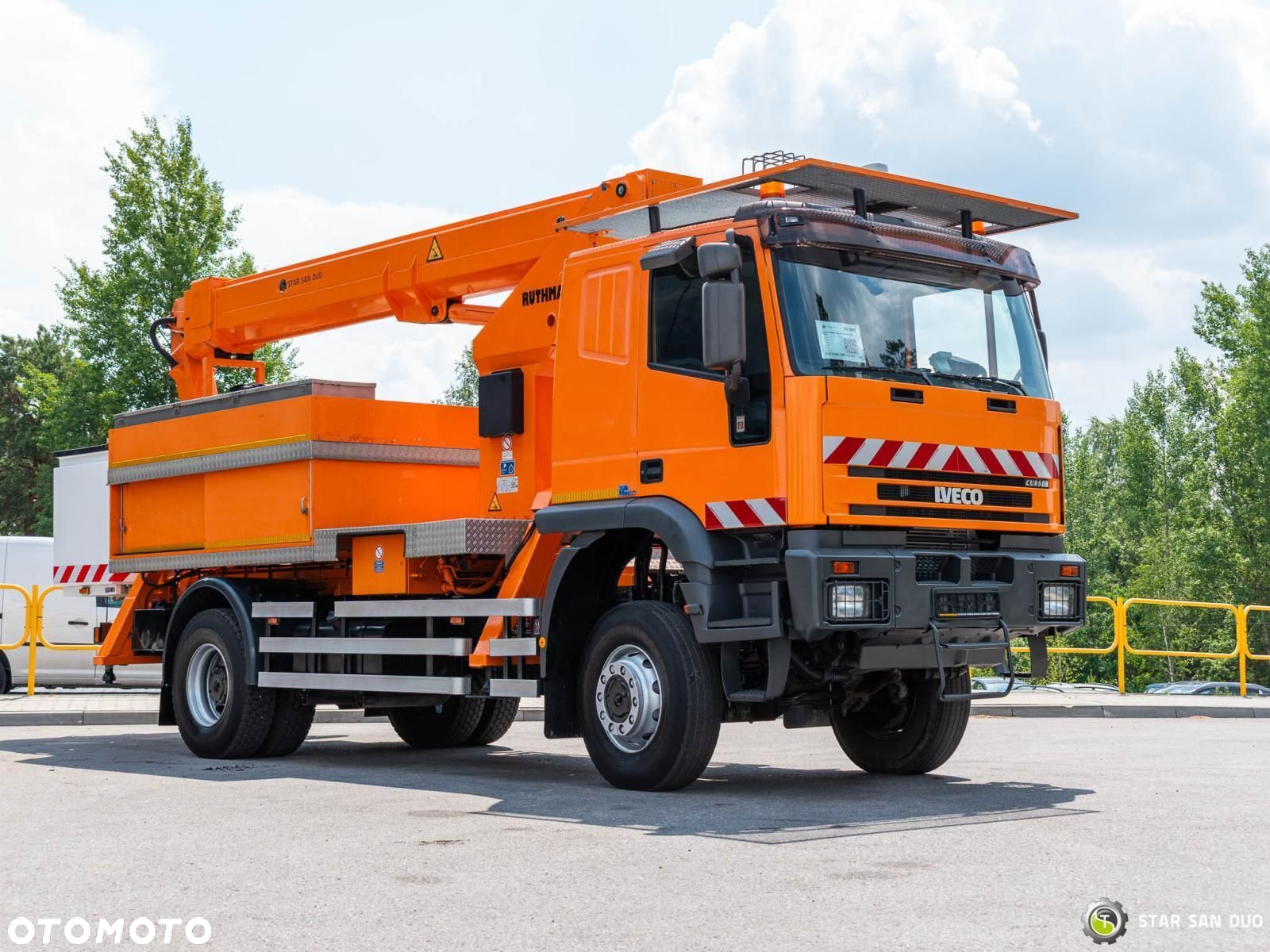 Iveco CURSOR 240 4x4 RUTHMANN T225 Podnośnik Koszowy Zwyżka - 11