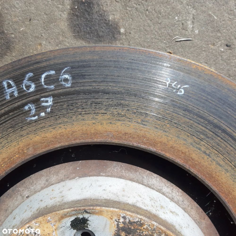 Tarcze Hamulcowe Przód 346 Audi A6 C6 - 3