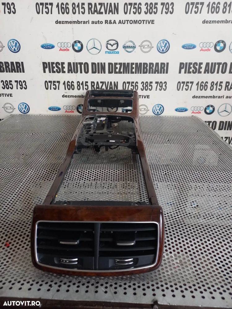 Ornament Mahon Consola Centrala Cotiera Audi A8 4H D4 Volan Stanga An 2010-2011-2012-2013-2014-2015 - 8