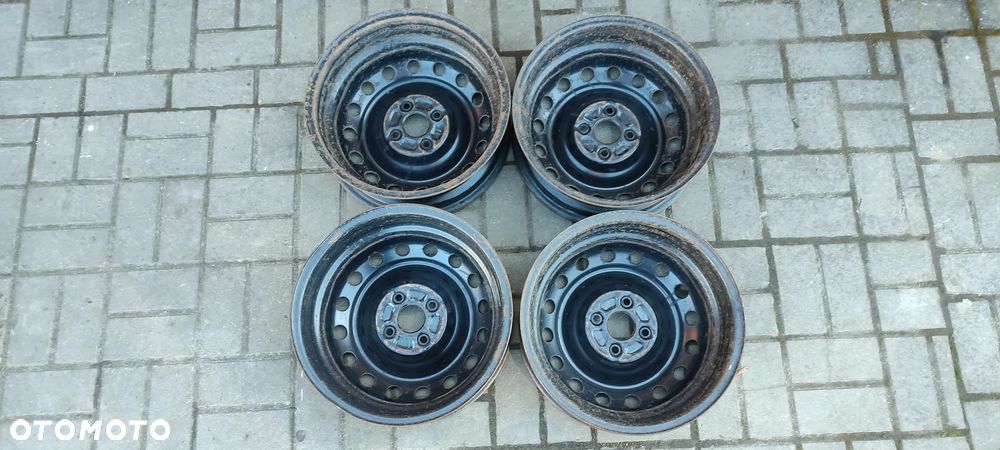 FELGI STALOWE 4x100 5.5J x15 CALI ET45 TOYOTA YARIS II KOMPLET 4 SZTUKI - 7