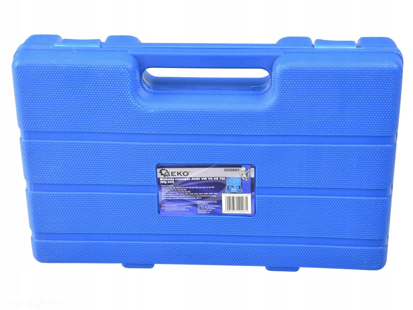 GEKO BLOKADA ROZRZĄDU BLOKADY ROZRZĄD AUDI VW TDI V6 V8 TDI BIG SET G02843 - 5