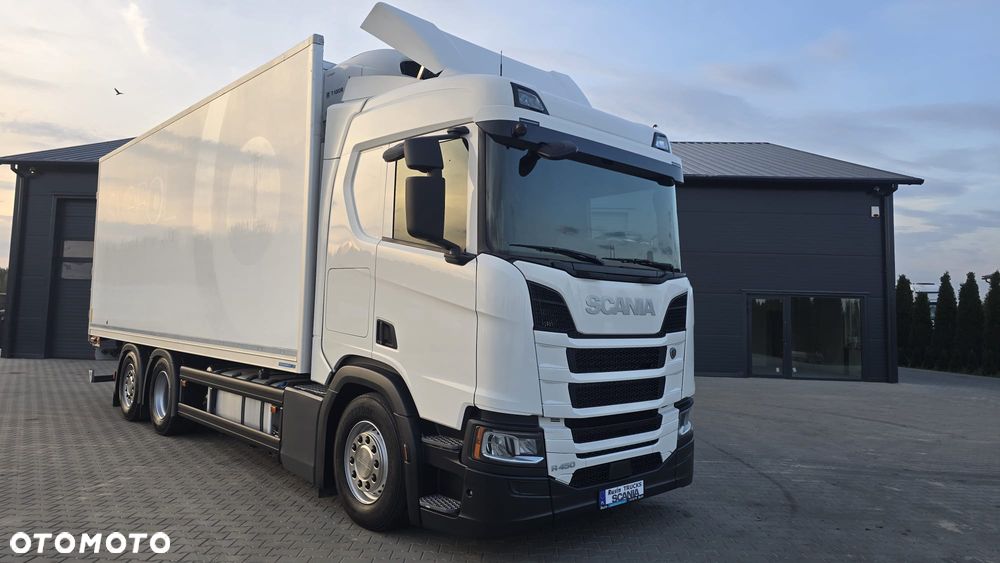 Scania R450 bez EGR 6x2 chłodnia 18 palet Thermoking 1000R niski przebieg! super stan! - 35