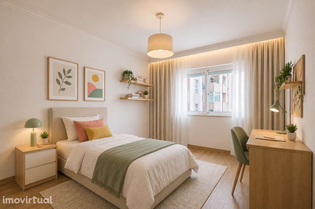 T3 com óptimas áreas e 1 Lugar de garagem, na II Fase Quinta da Piedad - Grande imagem: 5/32