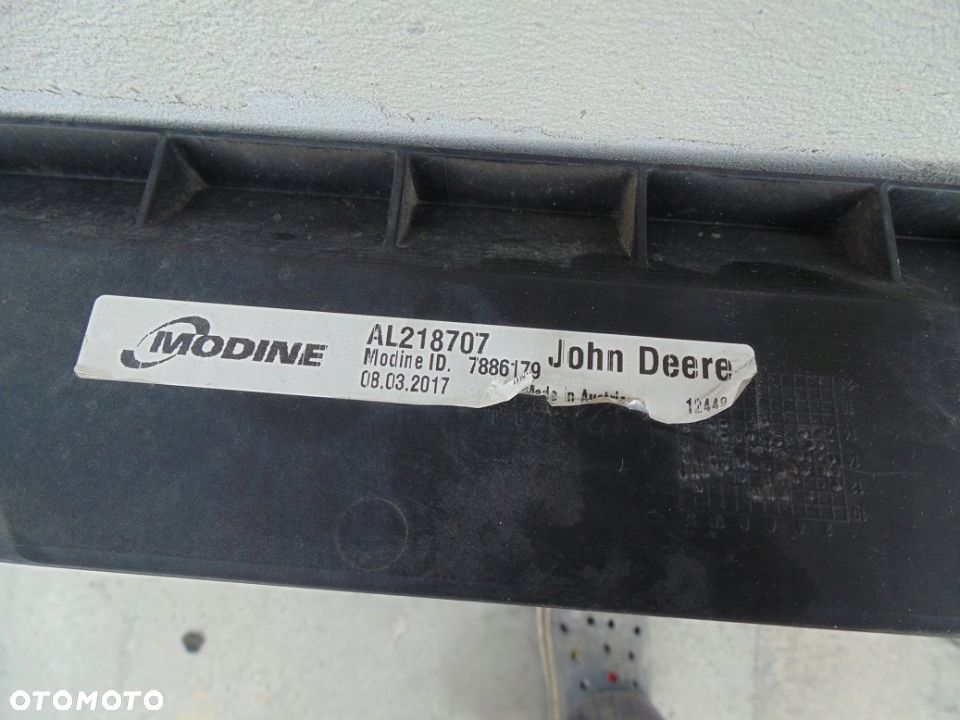 MOCOWANIE CHŁODNIC AL218707 JOHN DEERE 6215R 17R - 4