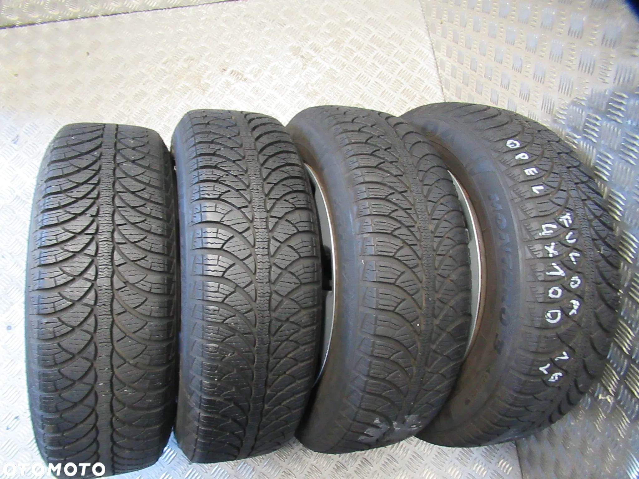 Koła Opel Adam Corsa D E Meriva 6Jx15 et39 4x100 zima 7,5mm CZUJNIKI - 9