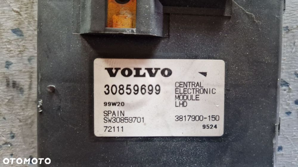 VOLVO S40 V40 MODUŁ KOMFORTU 30859699 - 2