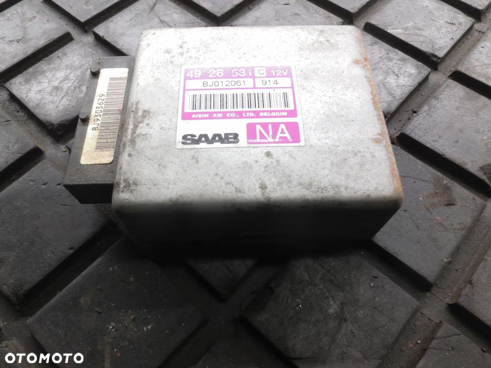 SAAB 9-5 3,0T V6 200KM KOMPUTER STEROWNIK SKRZYNI BIEGOW 4926531C - 1
