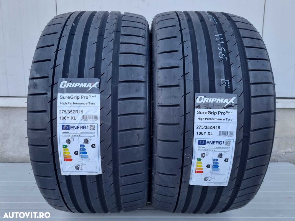 275/35 R19 100Y, GRIPMAX ProSport, Anvelope de vara, Aderenta clasa A - 1