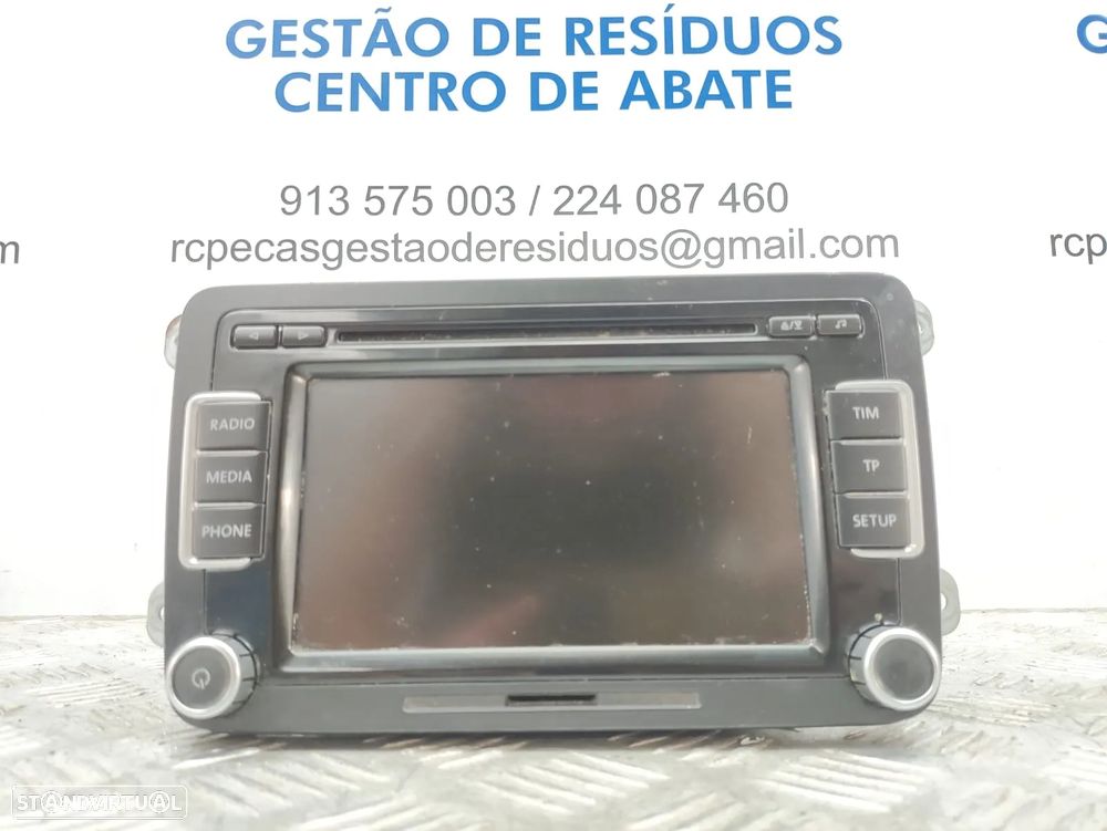 Auto Radio CD DVD GPS Original VW Volkswagen Scirocco 3 III - 1